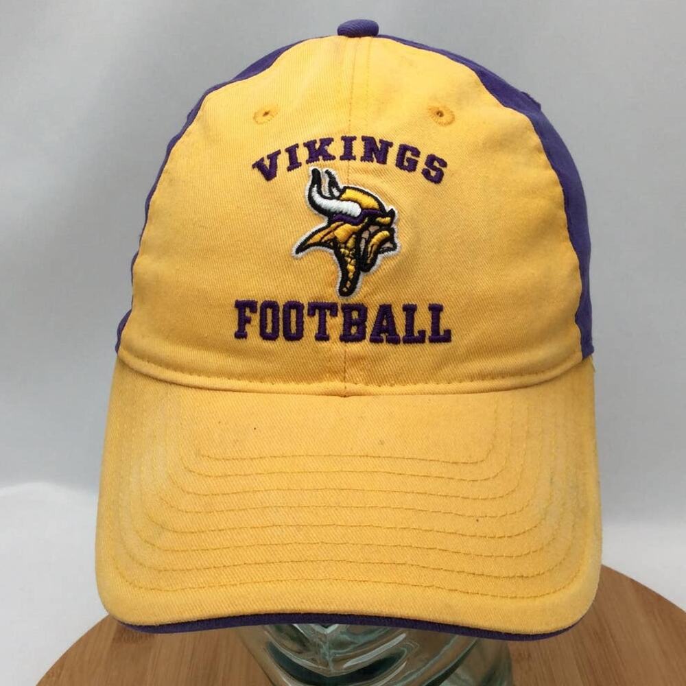 Vintage Vikings Football Embroidered Adjustable Hat